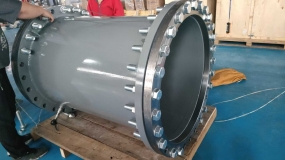 DN900流量计发货——开封宏达仪表